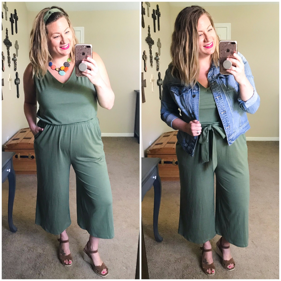 Fashion Look Featuring Time and Tru Jumpsuits & Rompers and Levi's ...
