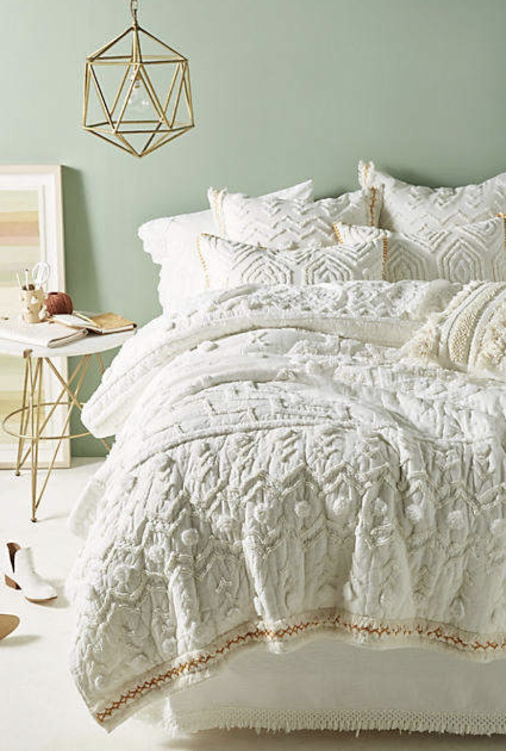 Fashion Look Featuring Anthropologie Comforters & Duvets by Stacibeth ...