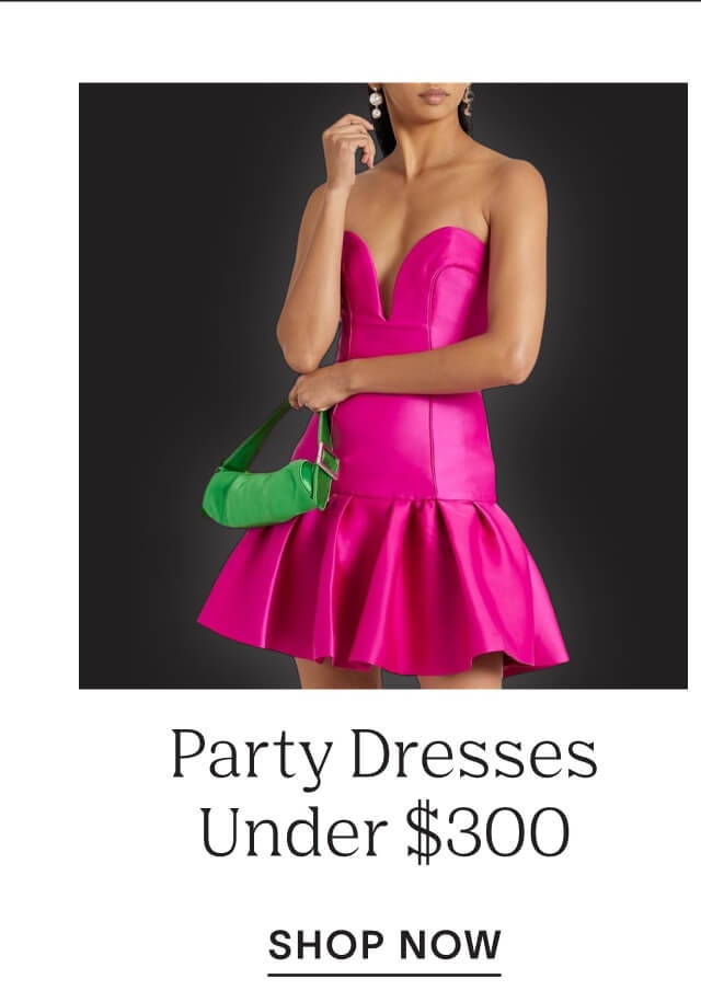 Shop Party Dresses Under $300