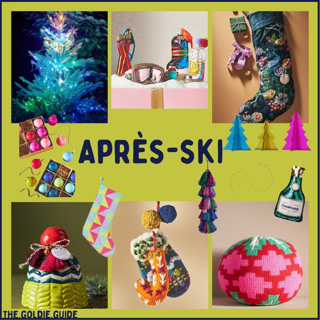 près-ski...  #thegoldieguide #christmas #christmasdecor #apresski #decor #designinspo #brightchristmas #neonchristmas #alpine