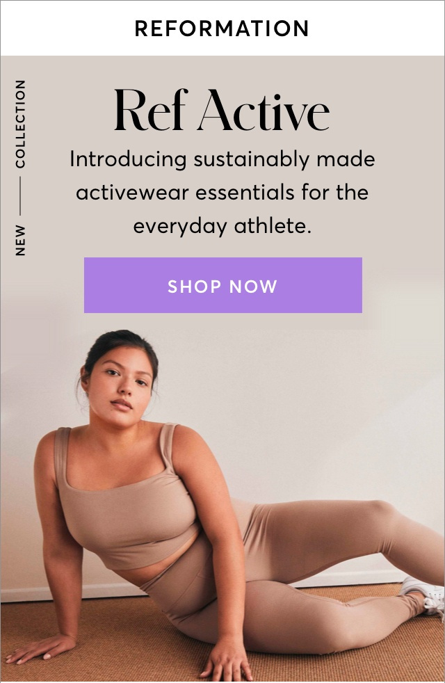 ACTIVEWEAR AT REFORMATION