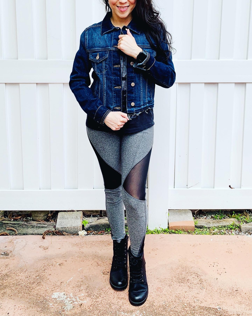 Look by LynSire featuring The Drop Women's Downtown Cropped Cutoff Denim Jacket