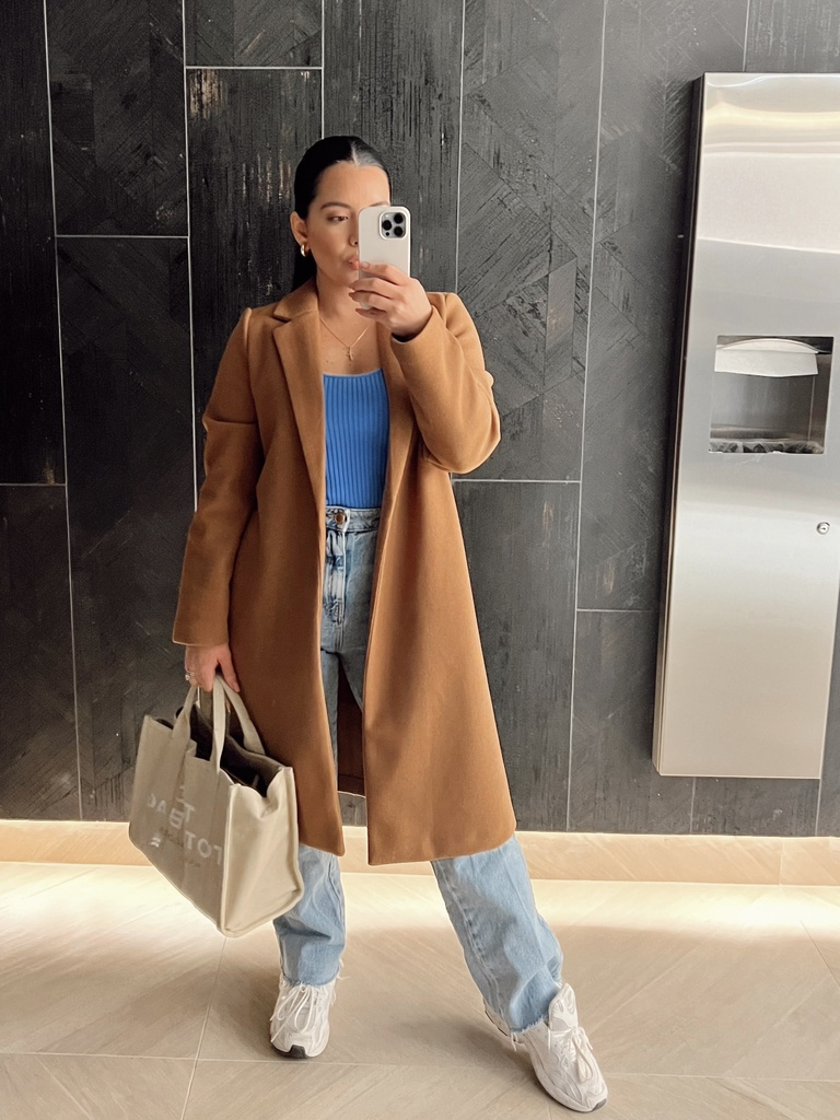Look by byerikabatista featuring Shawl Lapel Wrap Coat