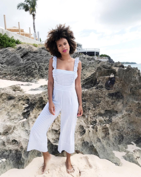 Striped, ruffle jumpsuit from boohoo. #jumpsuit #jumper #stripes #ssCollective #ShopStyleCollective #MyShopStyle #ShopStyleFestival #ootd #mylook #springstyle #lookoftheday #currentlywearing #wearitloveit #getthelook #todaysdetails