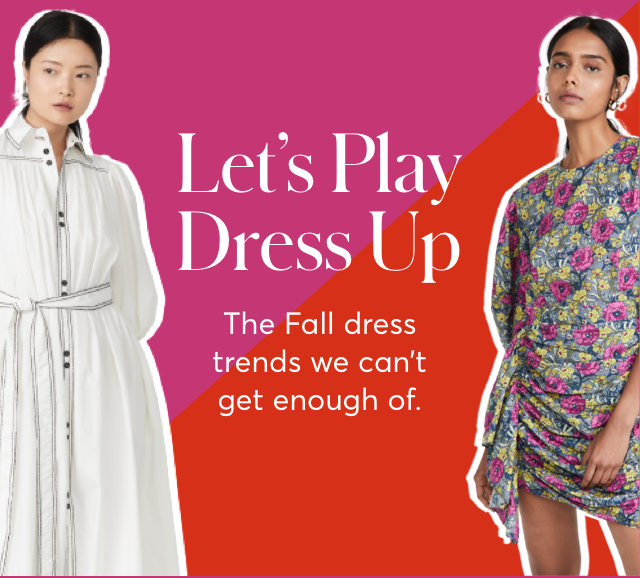 SHOP FALL DRESS TRENDS