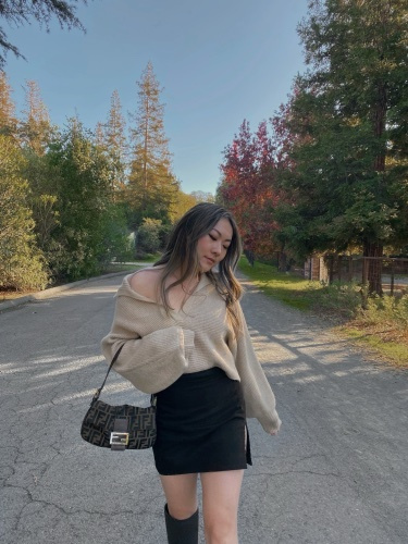 tiara cropped sweater beige