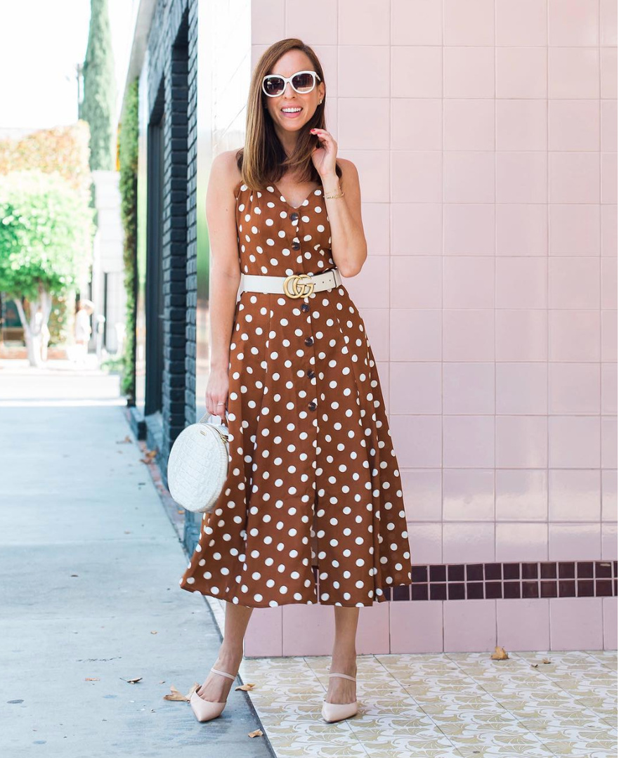 Colorful Polka Dot Dresses for Summer - Sydne Style