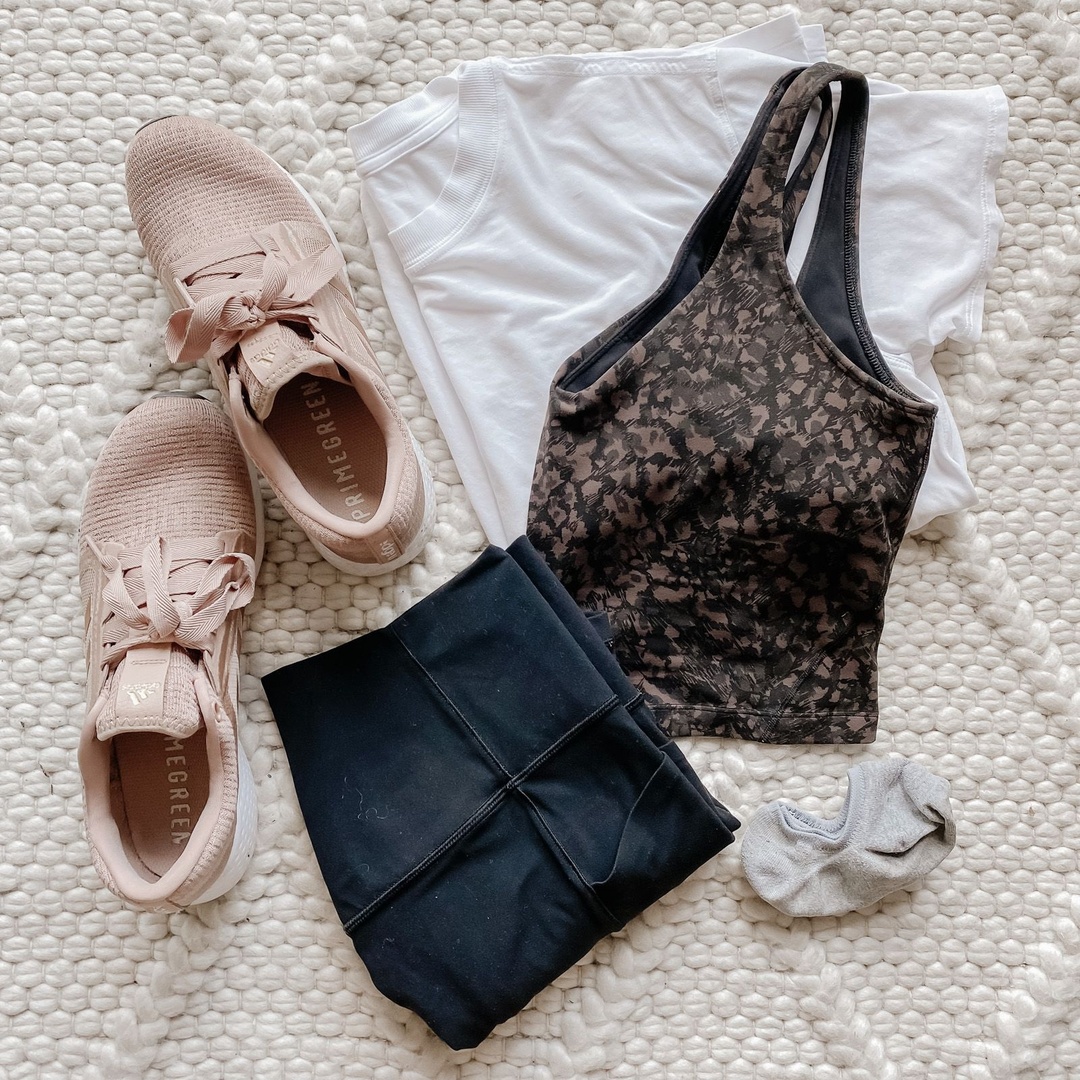 Fashion Look Featuring Lululemon Bras and adidas Sneakers & Athletic ...