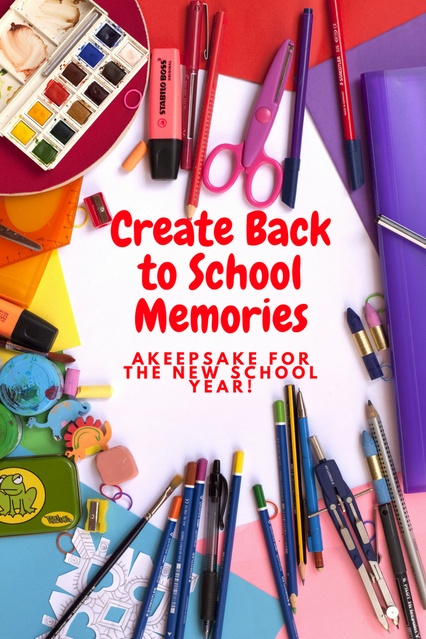 Perfect photo keepsake to remember your child's school year! #BacktoSchool #kids #photos #keepsakes #ShopStyle