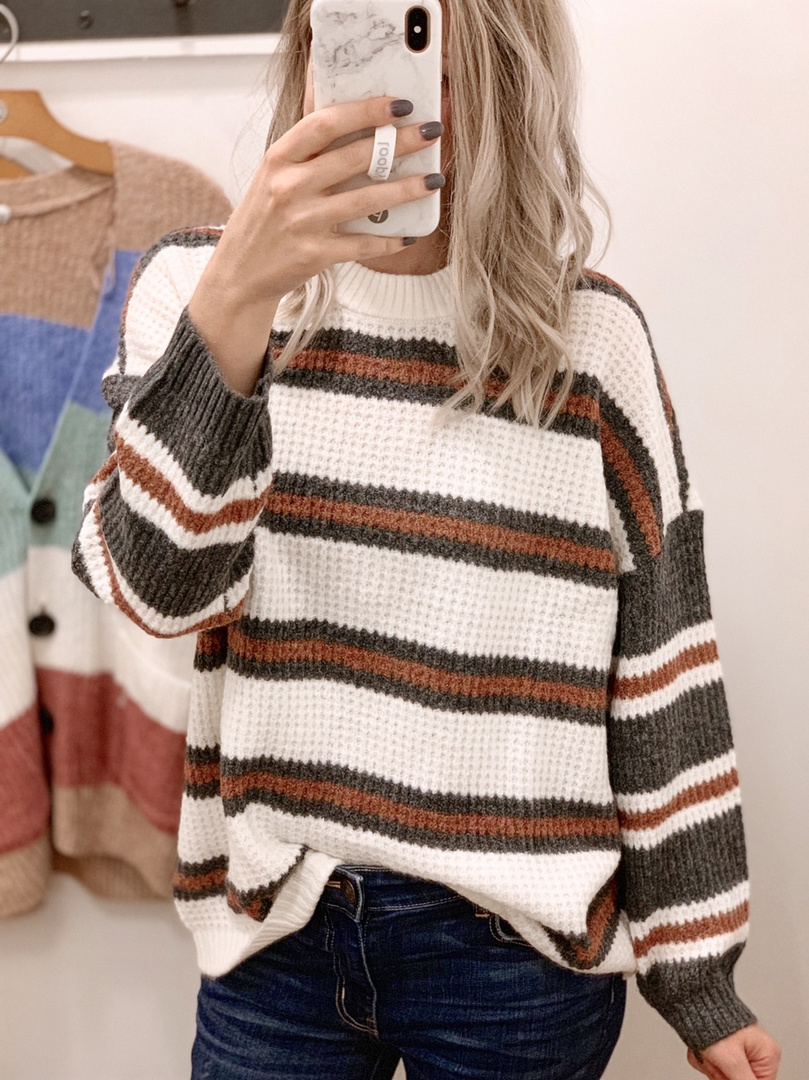 ae oversized softest crew neck sweater
