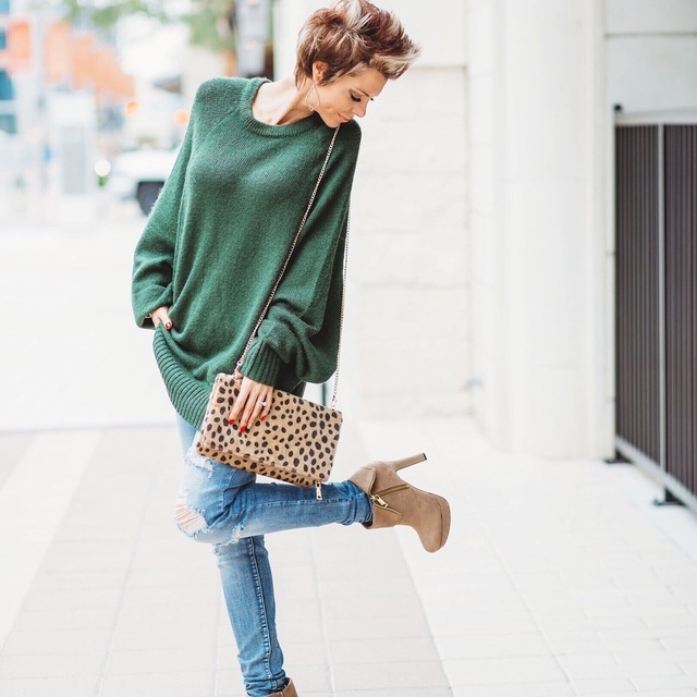 afterchristmas #snuggly #sweater #enjoy #heels #winteroutfit #threads #jeansfashion #shoeenvy #ShopStyle #MyShopStyle #Winter