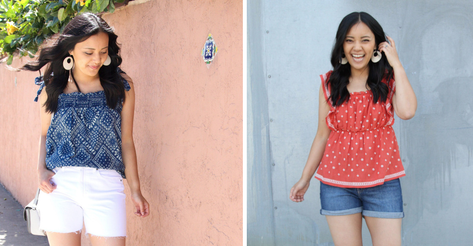 Fashion Look Featuring Old Navy Tops and Old Navy Tops by puttingmetogether  - ShopStyle