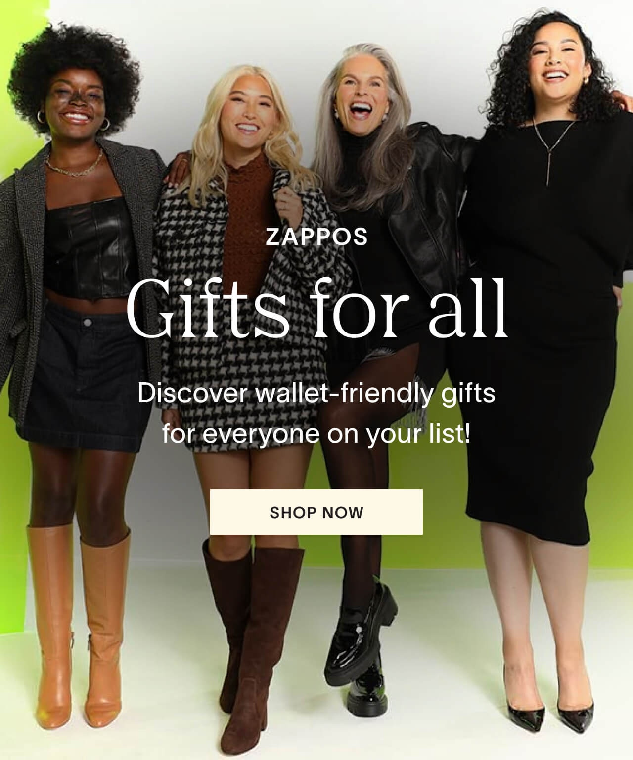 Shop gifts for all at Zappos