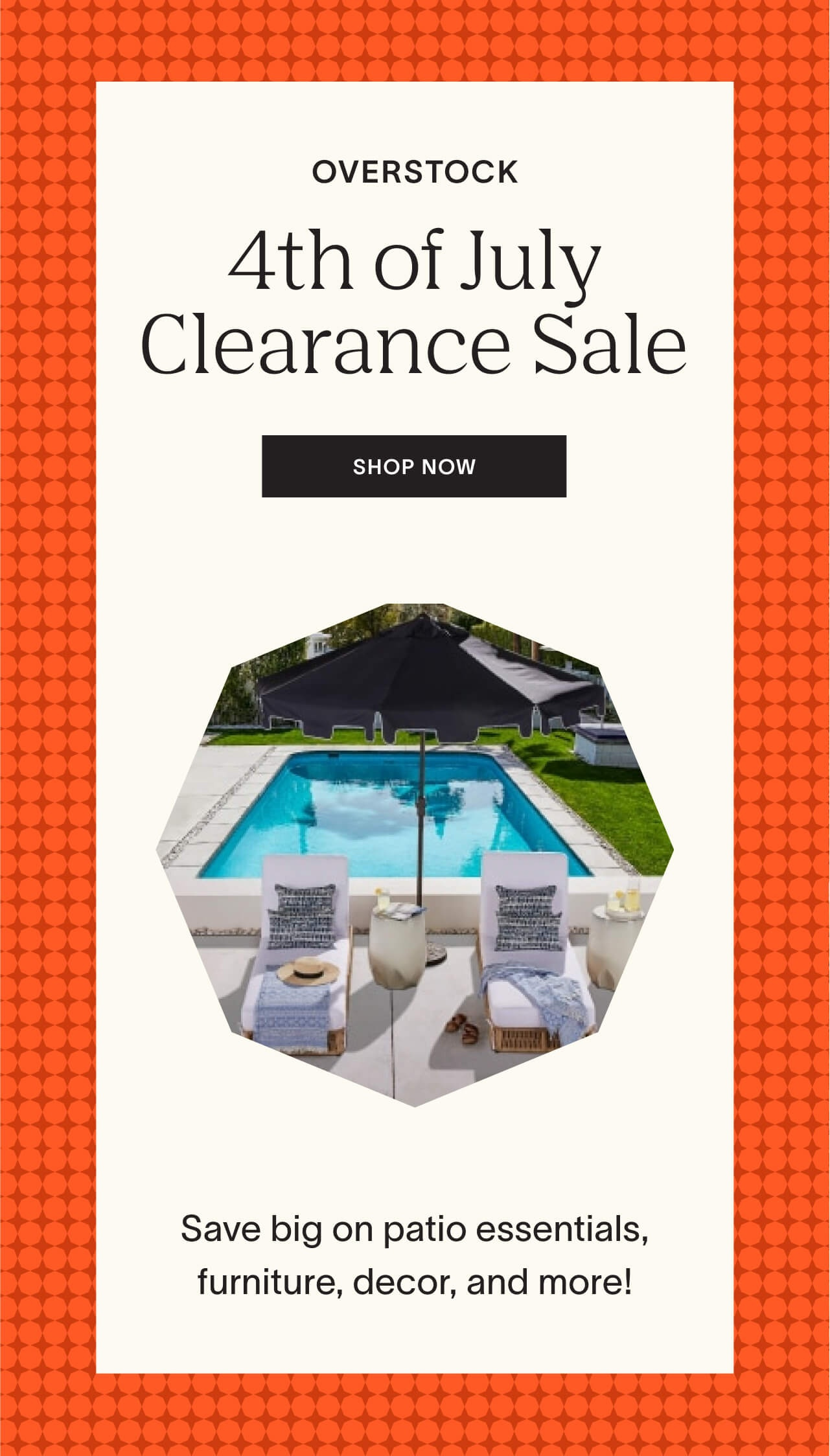 Shop Overstock's 4th of July Clearance Sale!