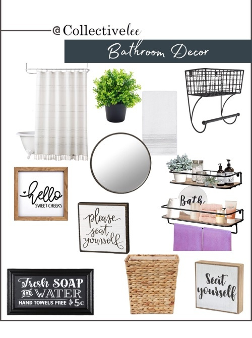 Fashion Look Featuring Hearth & Hand with Magnolia Shower Curtains and