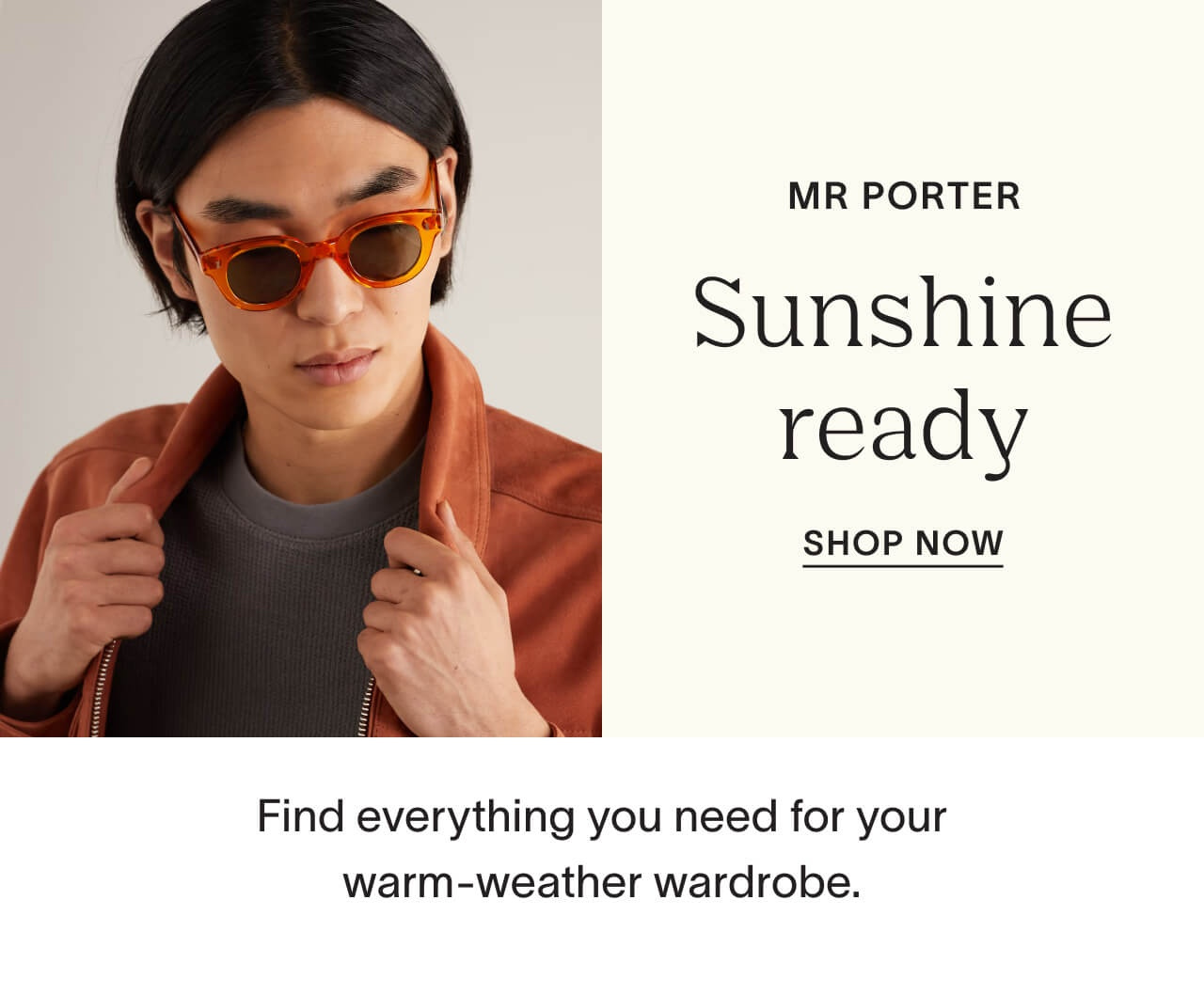 Get Sunshine Ready with Mr Porter