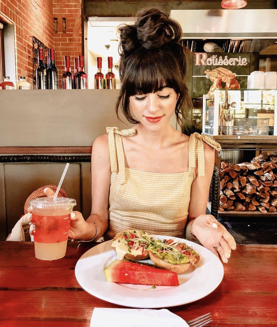 Yellow Gingham Dress - Summer Style - Urban Outfitters dress - Top knot - #shopthelook #ShopStyle #SummerStyle #WeekendLook