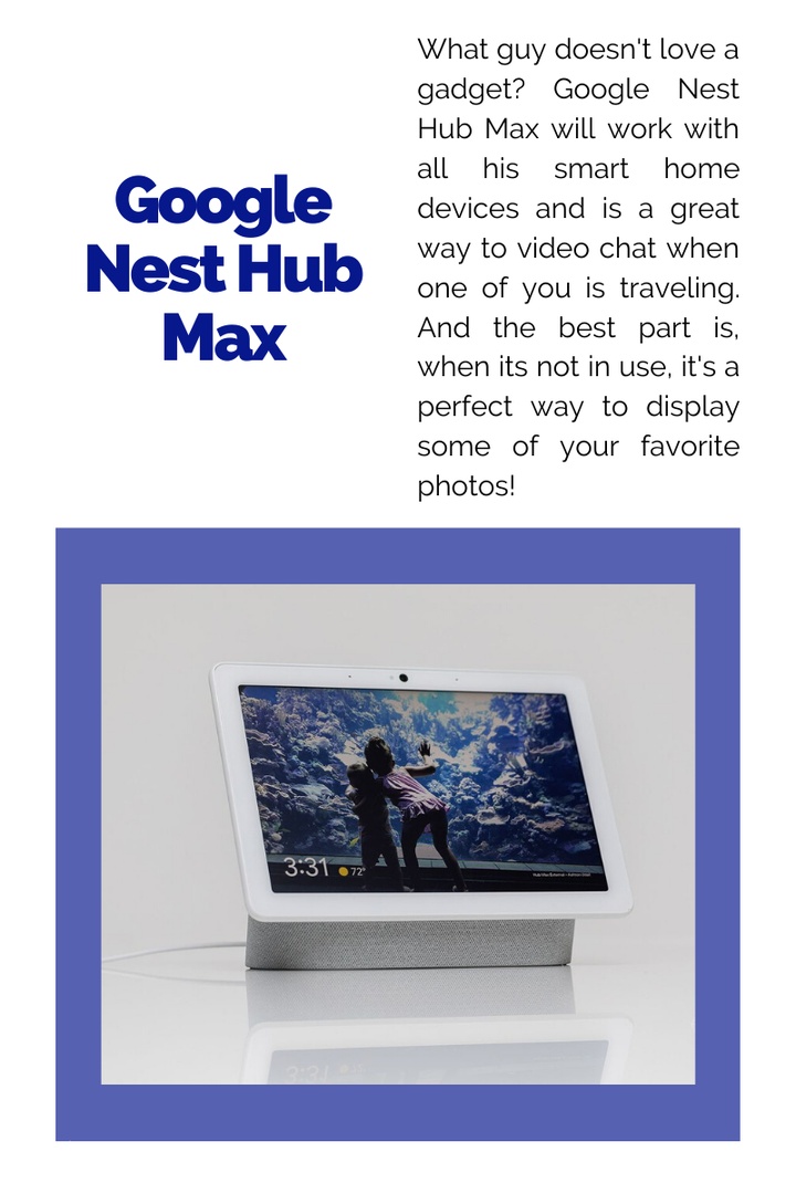 Look by Kristi Hemric featuring Google Nest Hub Max - Chalk