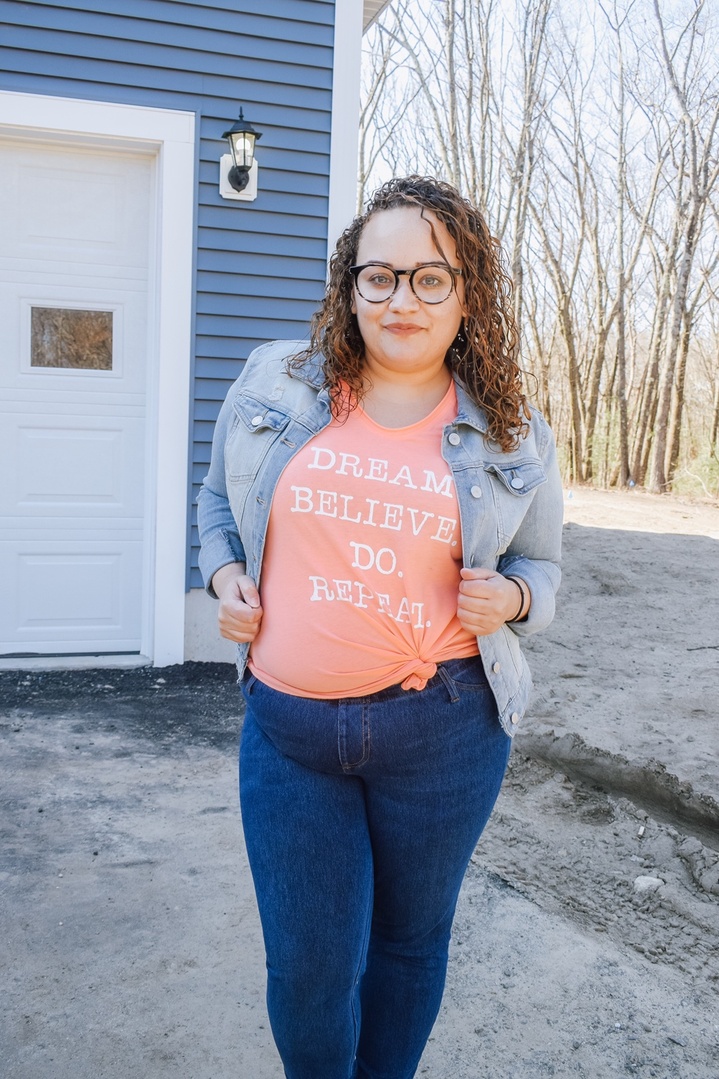 Fashion Look Featuring Faded Glory Plus Size Denim and Time and