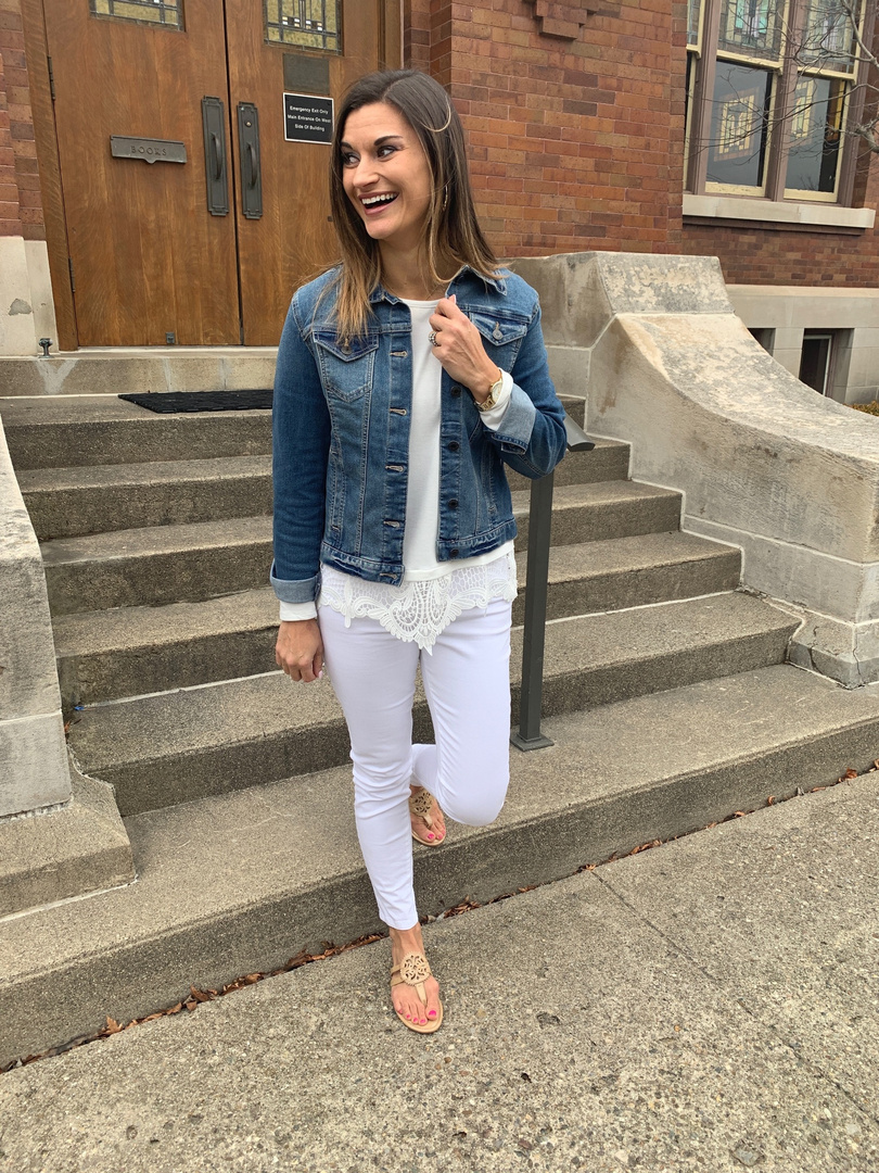 time and tru denim jacket