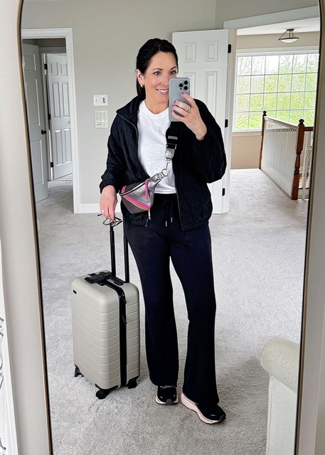casual travel look