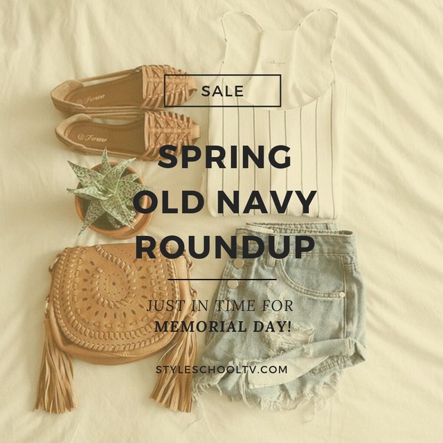 and there is no sacrifice for style either! #ShopStyle #MyShopStyle #oldnavy #memorialday #sale #shop #stylist #styleschooled