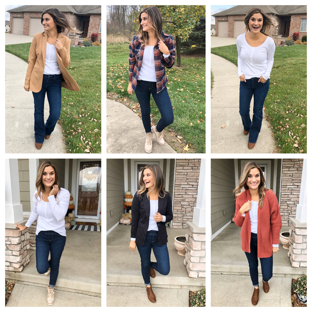 Fashion Look Featuring A.N.A Petite Tops and Arizona Plus Tops by ...