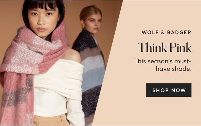 THINK PINK AT WOLF & BADGER