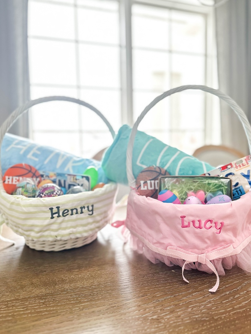 Look by Just Posted featuring Personalized Wood Easter Basket Tags