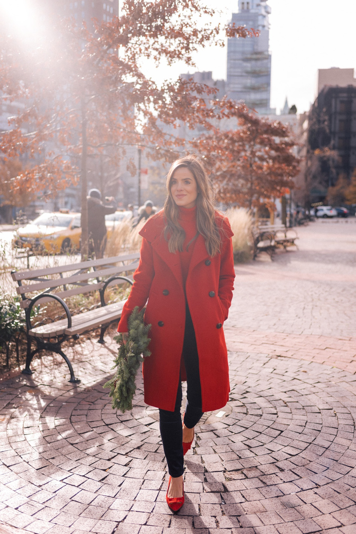 A Touch of Holiday Red #AnnTaylor #ThisIsAnn #sponsored #ShopStyle