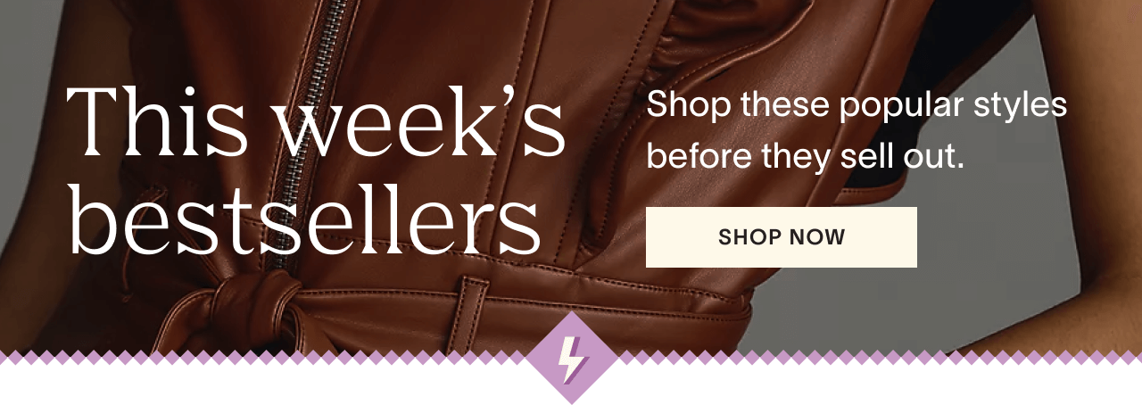 Shop this week's bestsellers