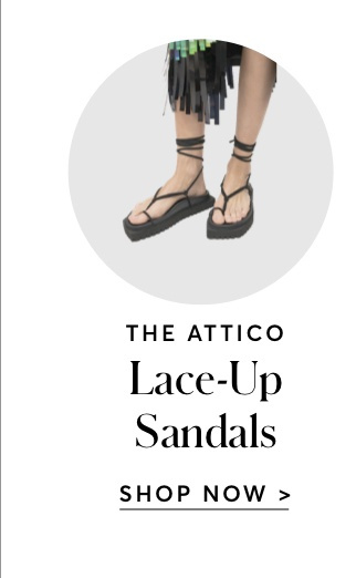 LACE-UP SANDALS