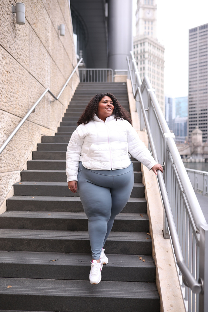 Fashion Look Featuring Zella Plus Size Pants and Nike Sneakers