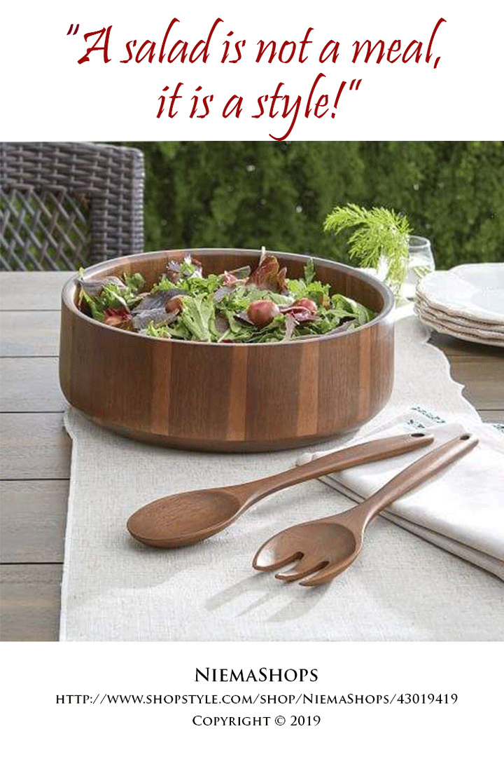 Godinger Wheelbarrow Salad Bowl & Servers