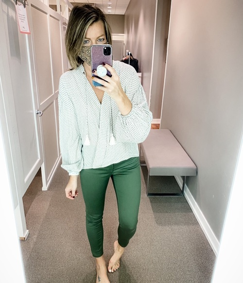loft wrap shirt