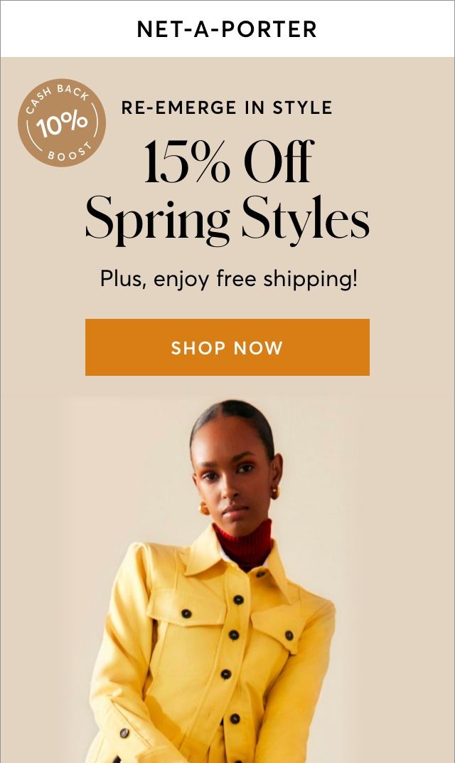 15% OFF AT NET-A-PORTER