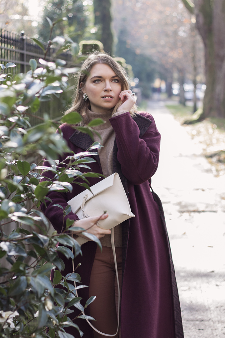 Fashion Look Featuring Anthropologie Shoulder Bags and Tahari Coats by ...