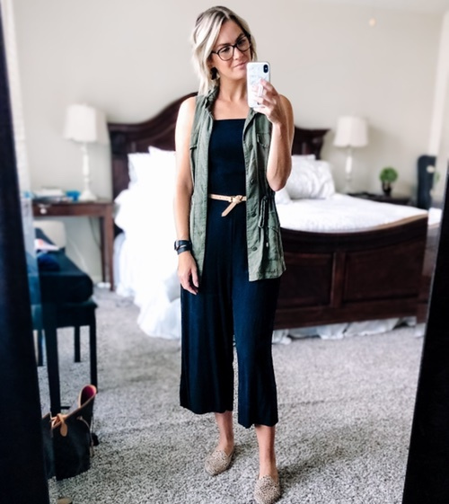 Old navy square neck jumpsuit online