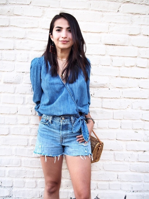 Fashion Look Featuring Madewell Tops and Levi's Shorts by ...