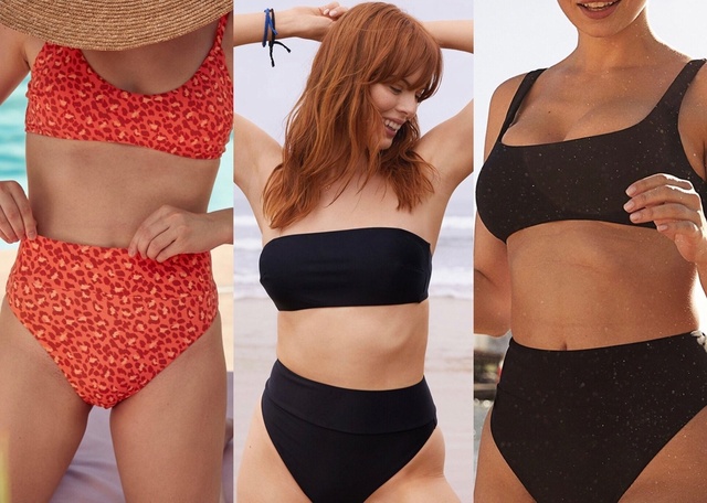Check out the swimsuits I just pruchased at Aerie. All are on sale with the code SAYYES. #swim #swimsuits #aerie