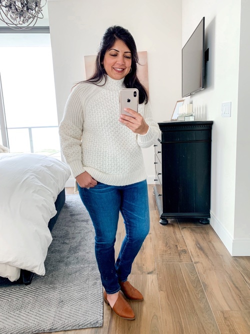 Sweaters and AG Jeans Skinny Jeans 
