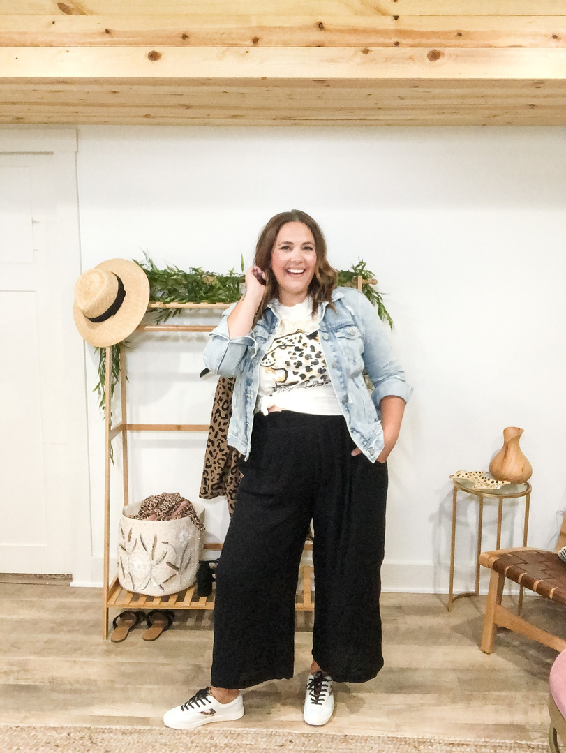 Fashion Look Featuring Old Navy Denim Jackets and Gibson Cropped Pants by  Mommy-in-Heels - ShopStyle