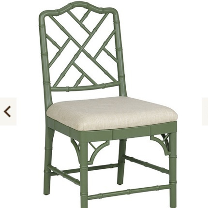 Ballard designs upholstered online dining chairs