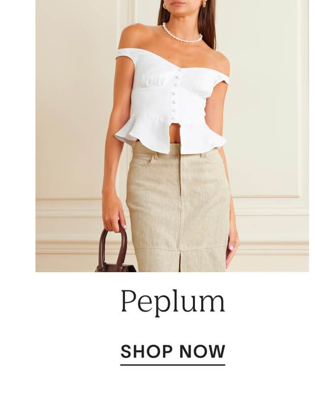 Shop Peplum