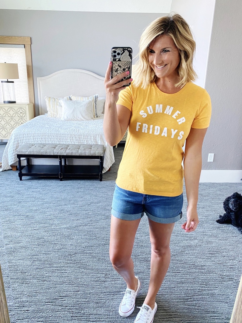 Fashion Look Featuring J.Crew T-shirts and J.Crew Shorts by ...