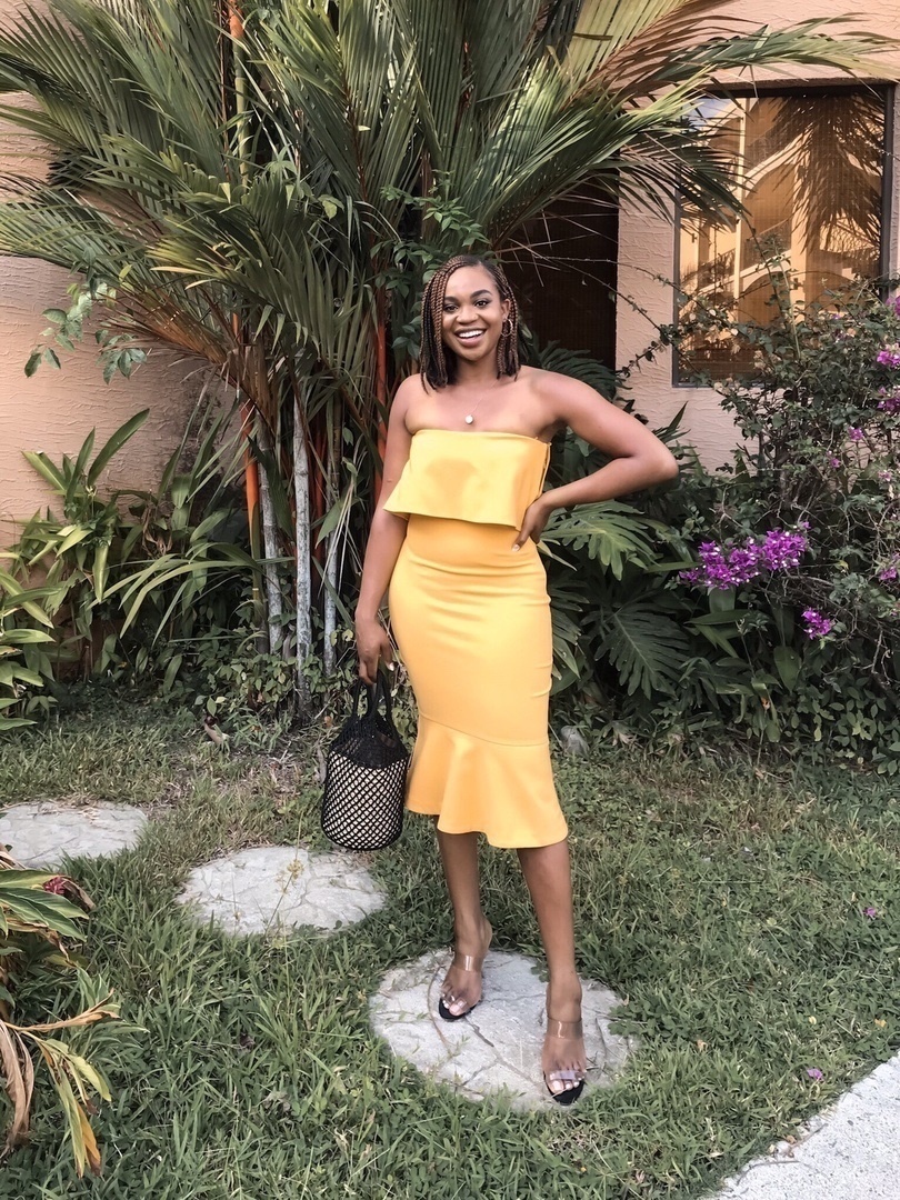 how up the wedding in a yellow midi dress, you’re welcome! #ShopStyle #MyShopStyle #LooksChallenge #ContributingEditor #Party