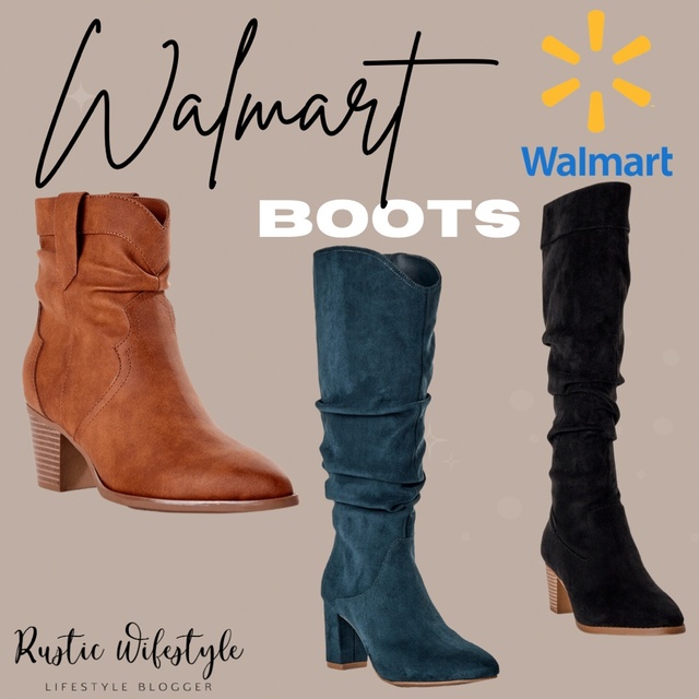 walmart boots fall