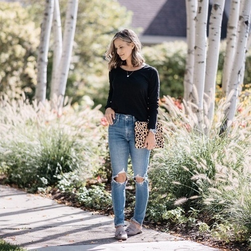 Fashion Look Featuring Levi's Distressed Jeans and Sam Edelman Flats by  mykindofsweet - ShopStyle