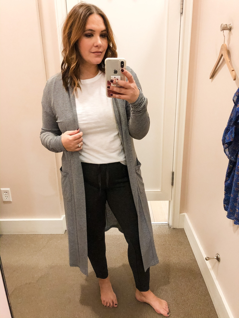 loft duster cardigan