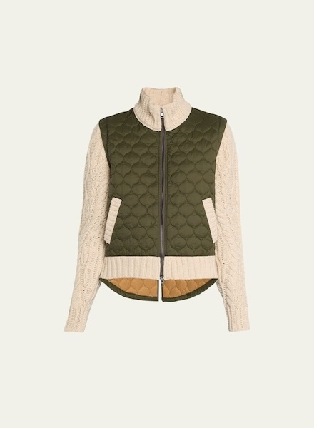 Veronica Beard Patra Mixed-media Jacket